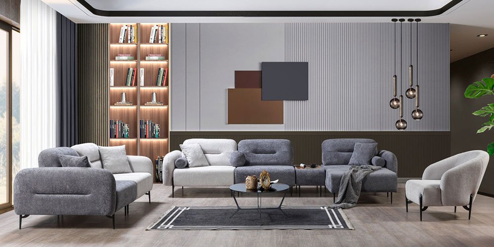 Lüx Köşe Koltuk Takımı-2809-8