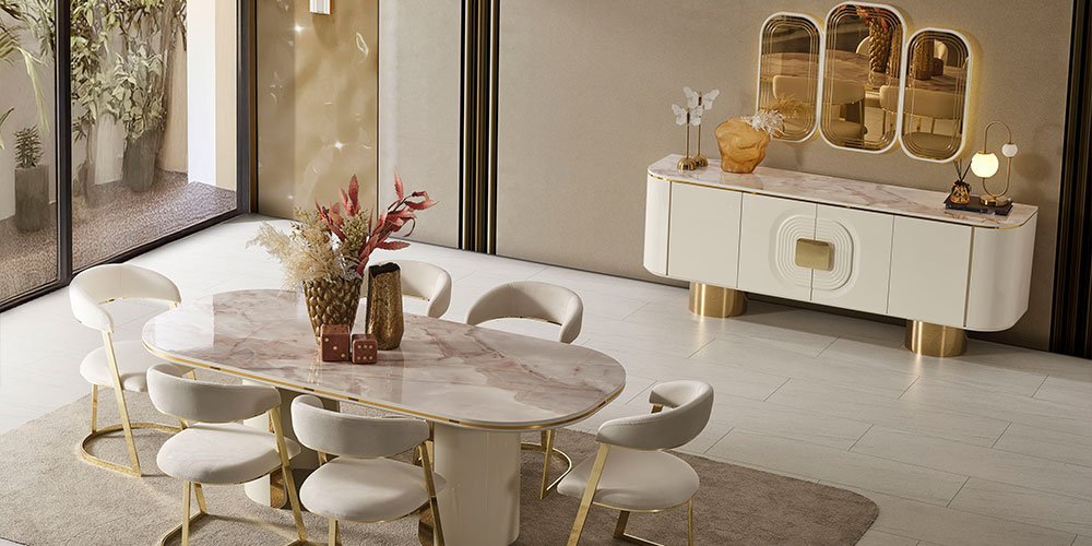 Farella Yemek Odası Takımı Luxury-2869-6