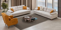 Milano Koltuk Takımı Krem-2881-8