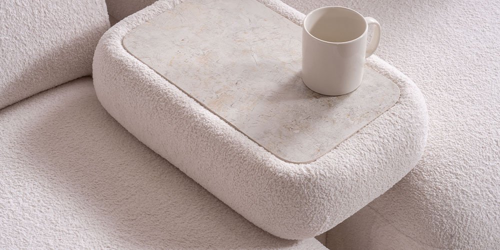 Loft Koltuk Takımı Beyaz| İnegöl Mobilya