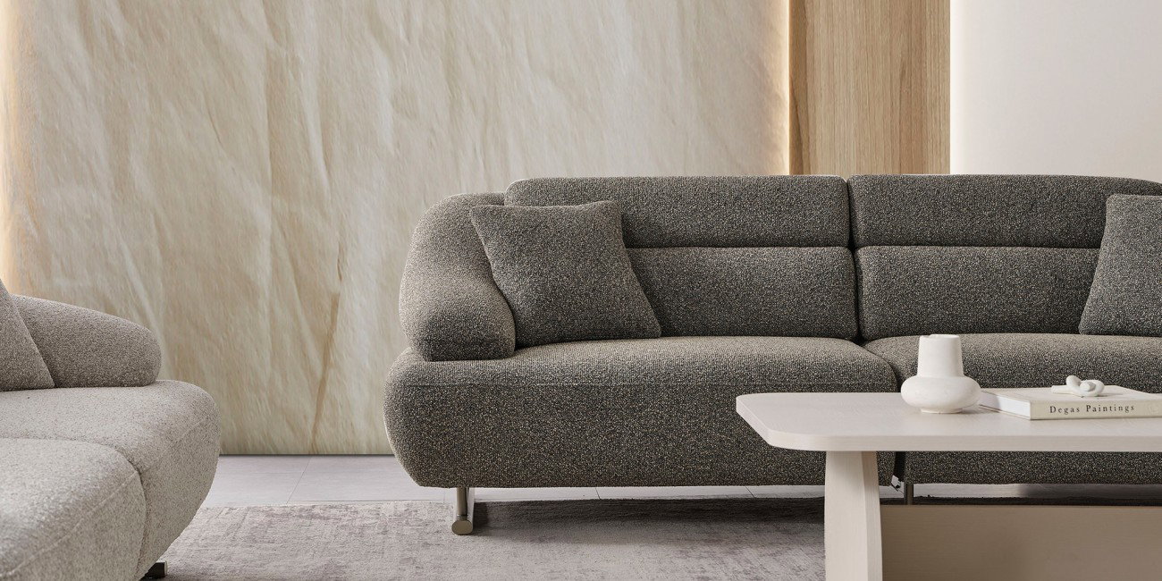 Defne Koltuk Takımı Krem-2974-4