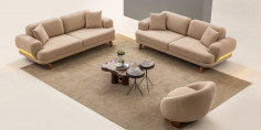 Milan Koltuk Takımı Cappucino225825 | İnegöl Mobilya