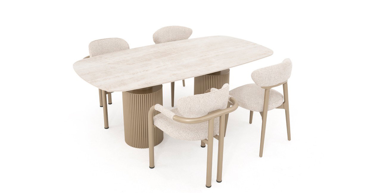 Venedik Yemek Odası Takımı-2984-9