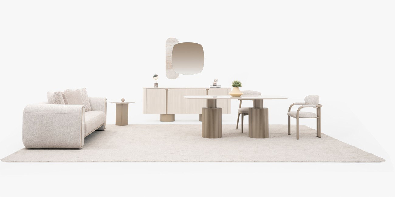 Venedik Yemek Odası Takımı-2984-5