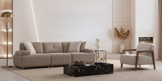 Lina Koltuk Takımı Krem-2398-8
