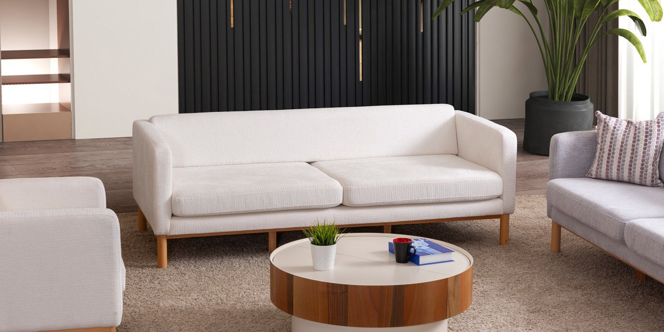 Nova Koltuk Takımı Krem-2965-1