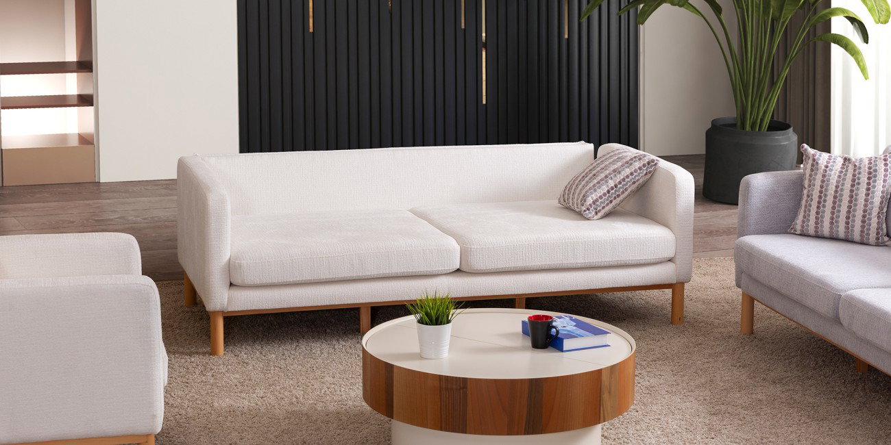 Nova Koltuk Takımı Krem-2965-9