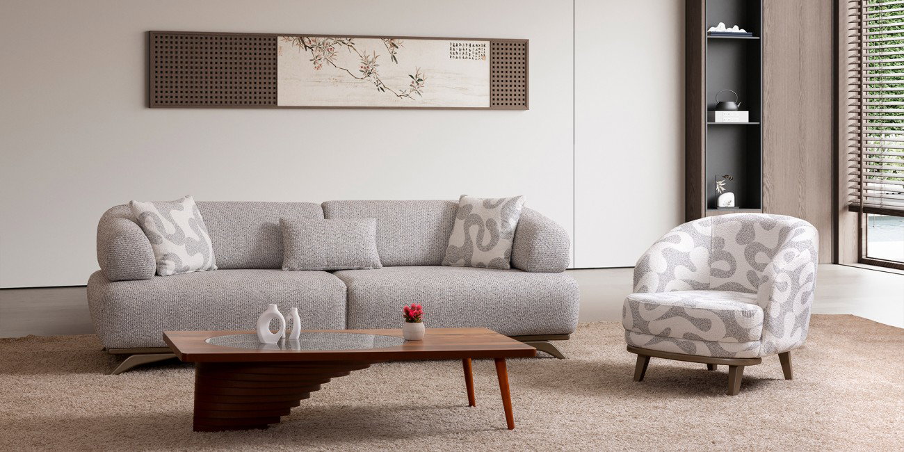 Paris Koltuk Takımı Antrasit-2967-7