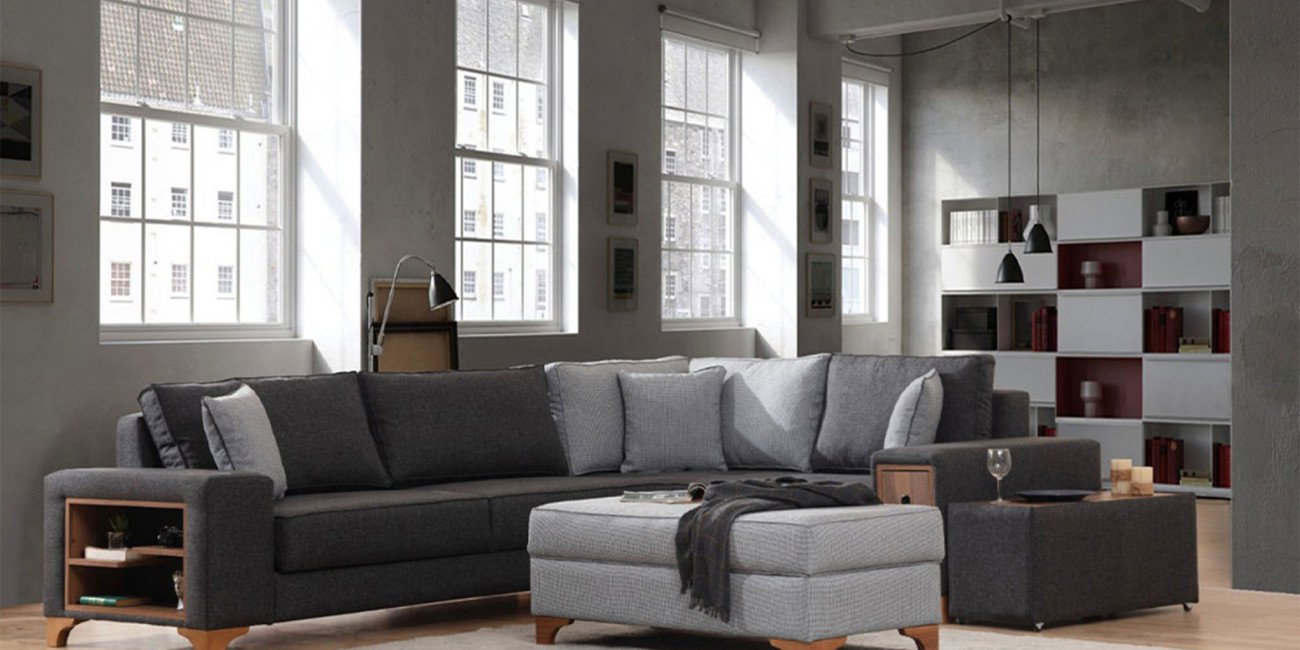 Star Köşe Koltuk Takımı Antrasit-2970-1
