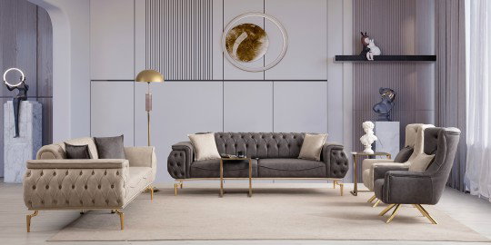 Milano Koltuk Takımı Metal