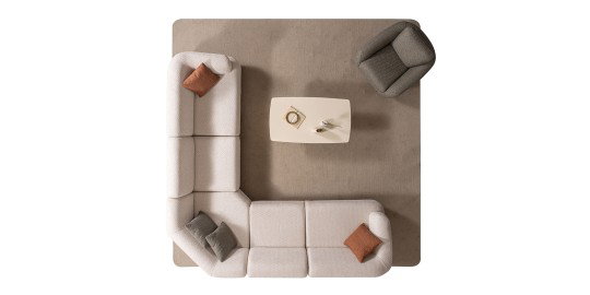 Gloria Köşe Koltuk Takımı Krem-2995-1