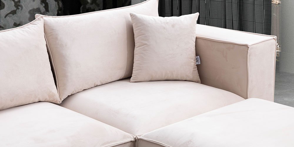 Elegance Köşe Koltuk Takımı Krem-2731-2