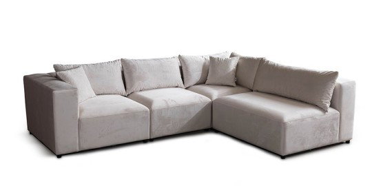 Lara Köşe Koltuk Takımı Krem-2737-1