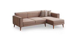 Elita Kahverengi Köşe Koltuk Takımı-2686-3