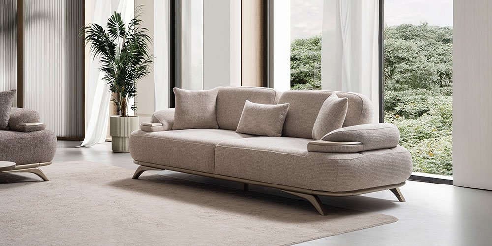 Verona Koltuk Takımı Krem-2747-12