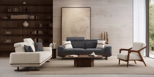 Asya Koltuk Takımı Acı Ceviz