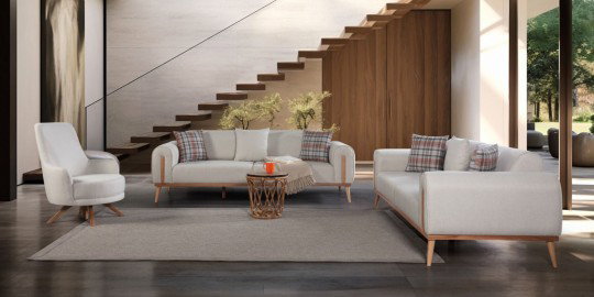 Leon Koltuk Takımı Ahşap