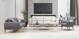 Ahşap Ayaklı Koltuk Takımları