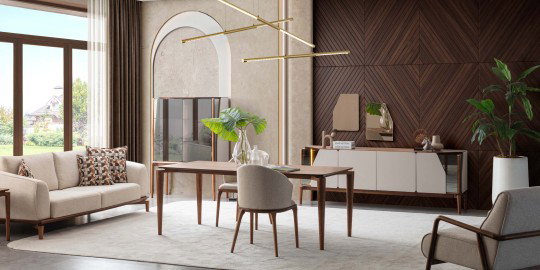 Lotus Yemek Odası Takımı | Mobilyam İnegölden