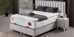Twin Double Baza & Başlık İnegöl Mobilya