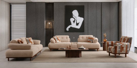 Lois Koltuk Takımı Turuncu|Mobilyam İnegölden