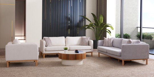 Nova Koltuk Takımı Krem