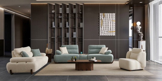 Konforlu Versace Bohem Koltuk Takımı, krem üçlü, mint yeşili ikili koltuklar ve berjerle modern inegol mobilya stilini yansıtıyor.