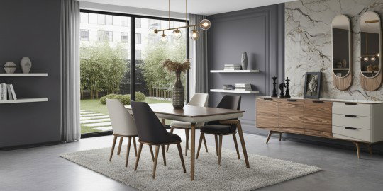 Legno Yemek Odası Takımı İnegöl Mobilya