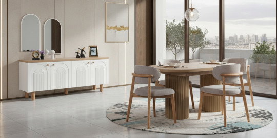 Pera Yemek Odası Takımı İnegöl Mobilya