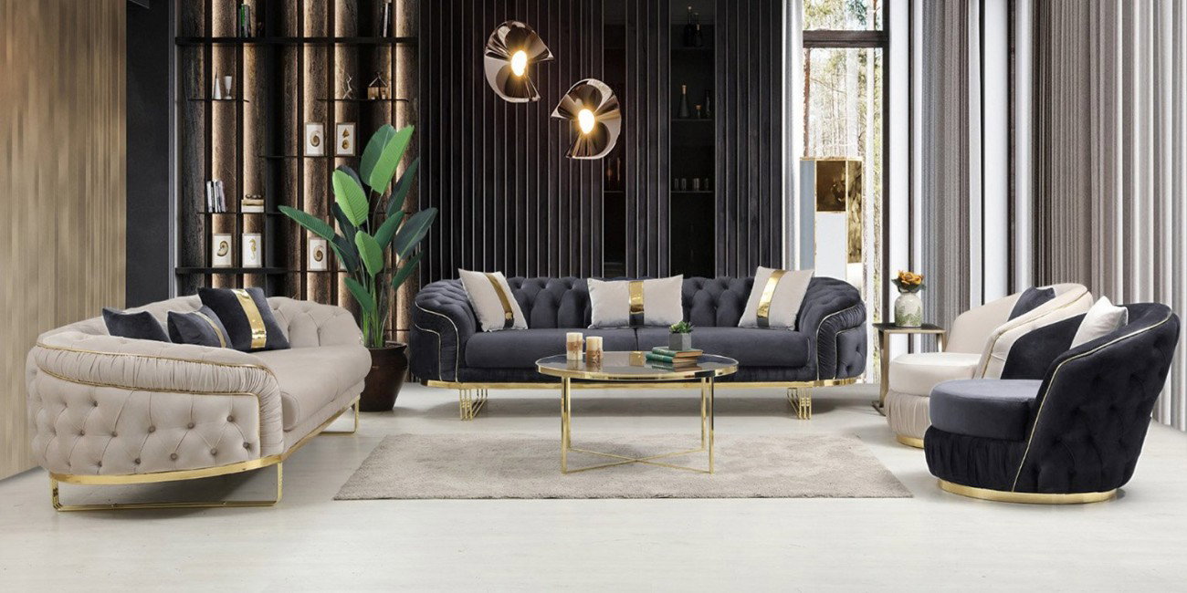Yıldız Koltuk Takımı Gold216887 | İnegöl Mobilya