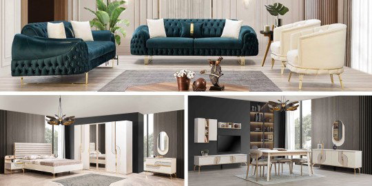 Kelebek Düğün Paketi - Mobilyam İnegölden