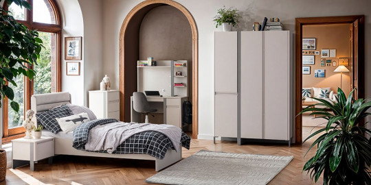 Modern ve fonksiyonel Comfort Genç Odası Takımı, yatak, çalışma masası ve dolap ile gençlerin tüm ihtiyaçlarını karşılar. Fırsatları kaçırmayın: inegöl mobilya kampanyaları.