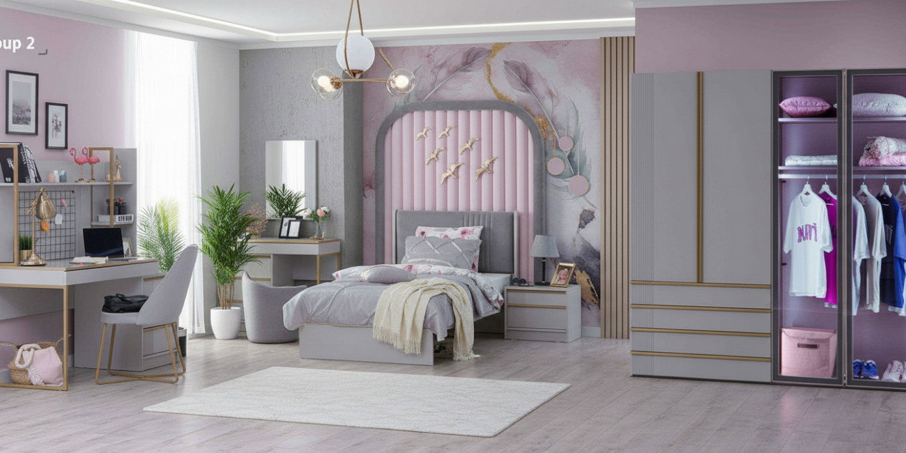 Elegant Genç Odası İnegöl Mobilya