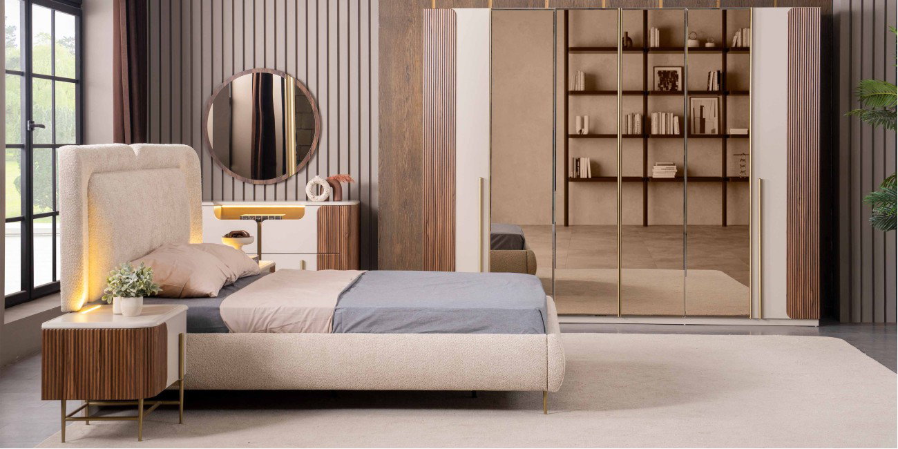 Asya Yatak Odası Takımı216126 | İnegöl Mobilya