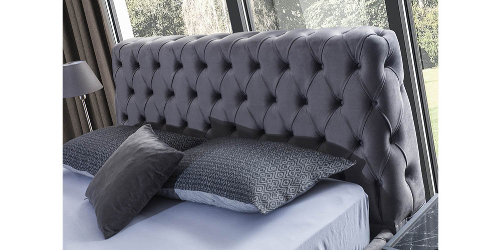 Bronze Yatak Odası Takımı Giyinme Dolaplı Antrasit-957-10