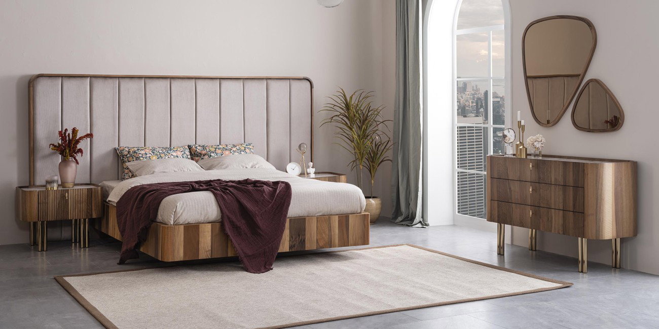 Browni Yatak Odası Takımı217152 | İnegöl Mobilya