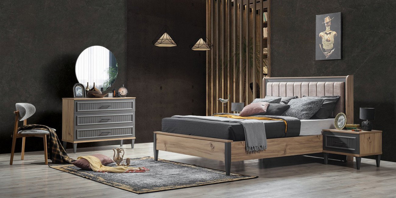 Cloud Yatak Odası Takımı 6 Kapaklı-789-9