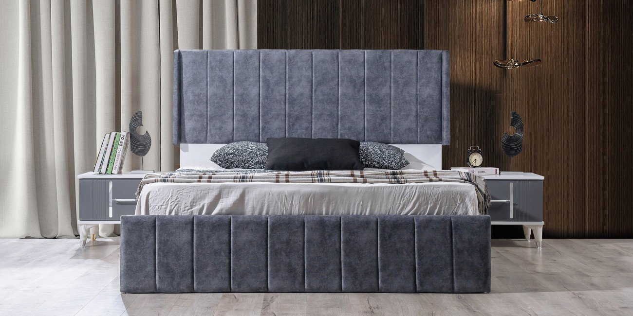 Güneş Yatak Odası Takımı Antrasit-702-6