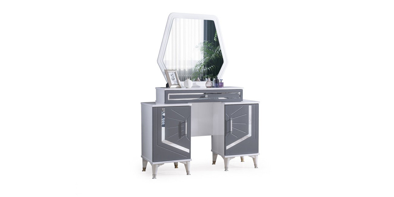 Güneş Yatak Odası Takımı Antrasit-702-3