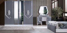 Güneş Yatak Odası Takımı Antrasit-702-2