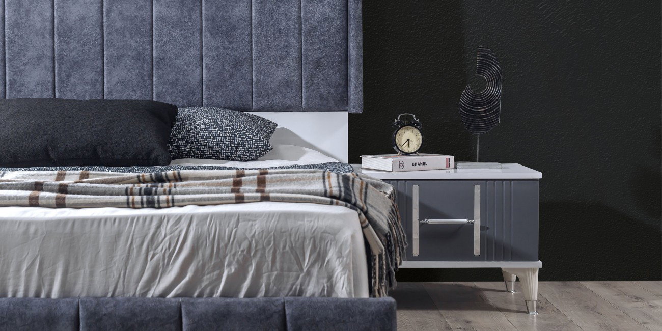 Güneş Yatak Odası Takımı Antrasit-702-5