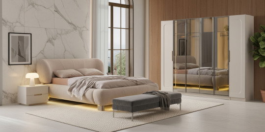 Aspera Yatak Odası Takımı İnegöl Mobilya