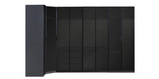 Bronze Giyinme Dolabı Antrasit - Mobilyam İnegölden