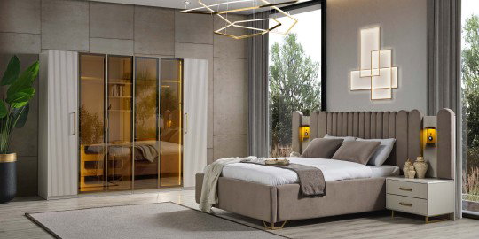 Gold Line Yatak Odası - Mobilyam İnegölden
