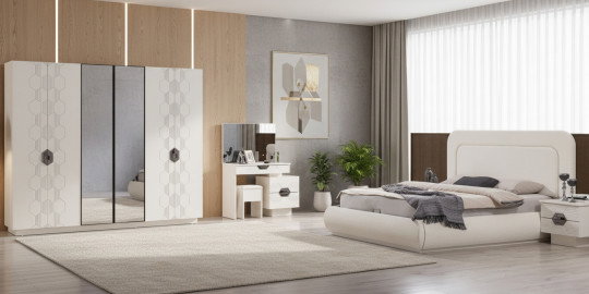 Opal Yatak Odası Takımı İnegöl Mobilya