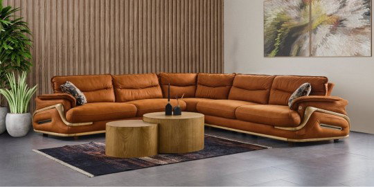 Alfa Köşe Koltuk Takımı Orange