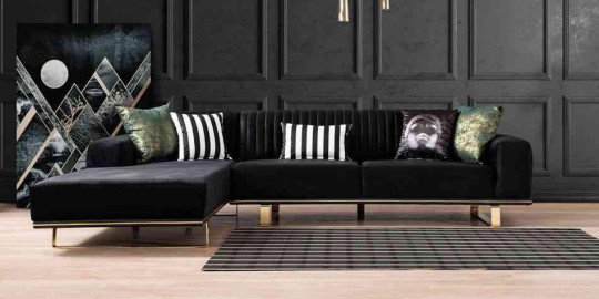 Düğme Köşe Koltuk Takımı-3145-1