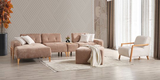 Rolex Köşe Koltuk Takımı - Mobilyam İnegölden