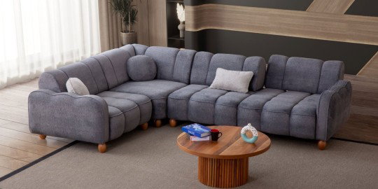 Turkuaz Köşe Koltuk Takımı