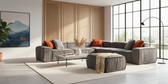 Zen Köşe Koltuk Takımı Antrasit İnegöl Mobilya